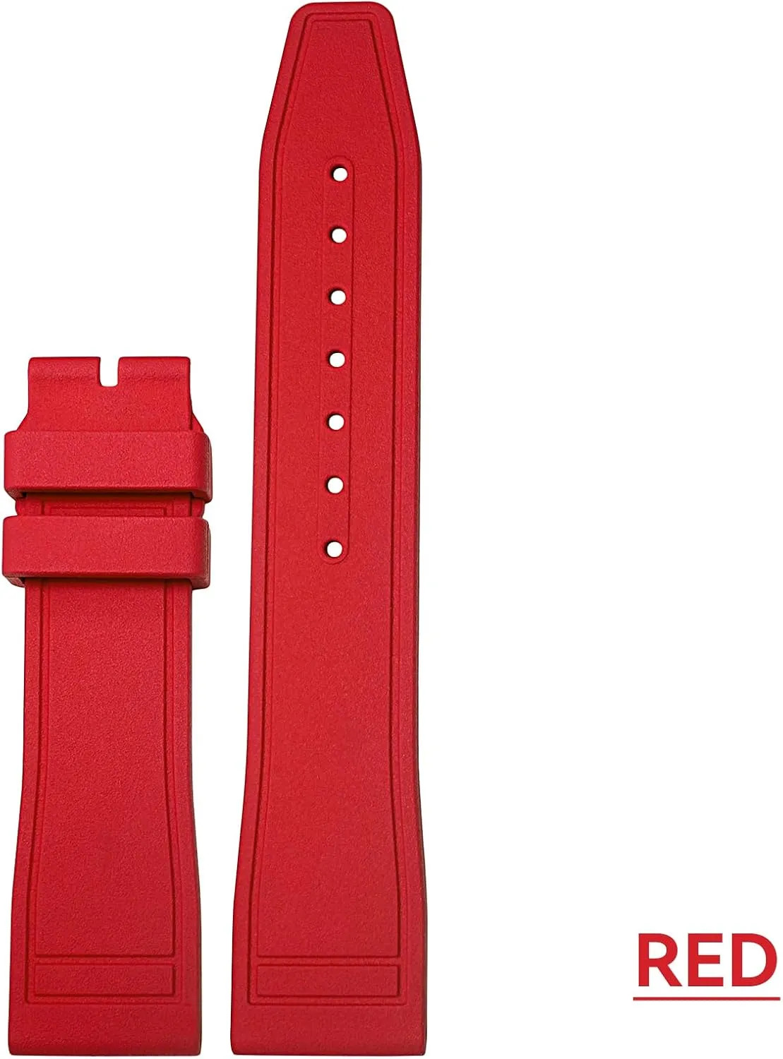 Big Pilot Watchband For Portofino Watch subliminal colony stylish matrix Strap For Portugieser For TOP GUN 20mm 21 22mm Quick Release Fluorine Rubber Watch Band For Men Compatible With IWC Bracelet For 