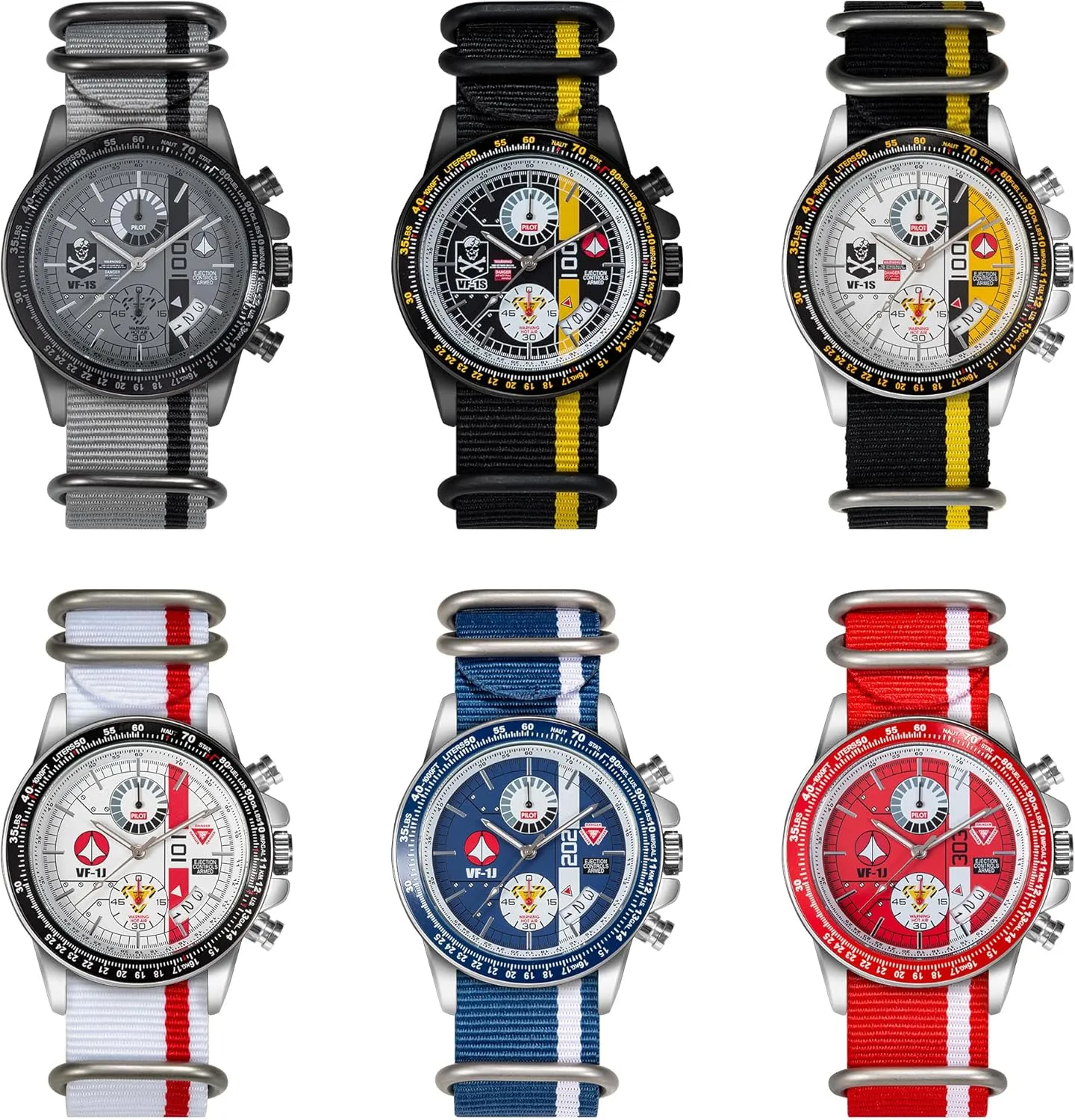 Blind Box Exclusive Wrist Watch 2022, Bulk Boxes Watches Popular Collectible Art Creative shaft cache earner tide balcony endless Gift, for Christmas Birthday Party Holiday Robotech Macross 40th Anniversary 