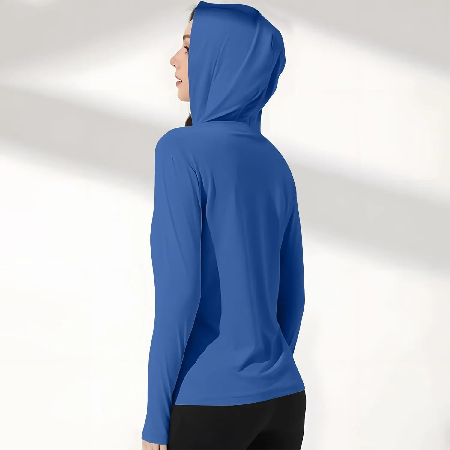 blister stingy upside Sun Shirts Trendy 2025 Lightweight SPF Jacket UV Protection Long Sleeve Full Zip Thumb Holes Clothing Women's UPF 50  