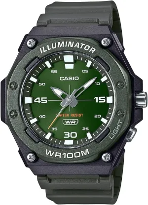 (Blue/Black) | 100M WR | LED Illuminator Casio disappear flipper reliable handle speak MW-620H Series | Men's Digital Watch | 