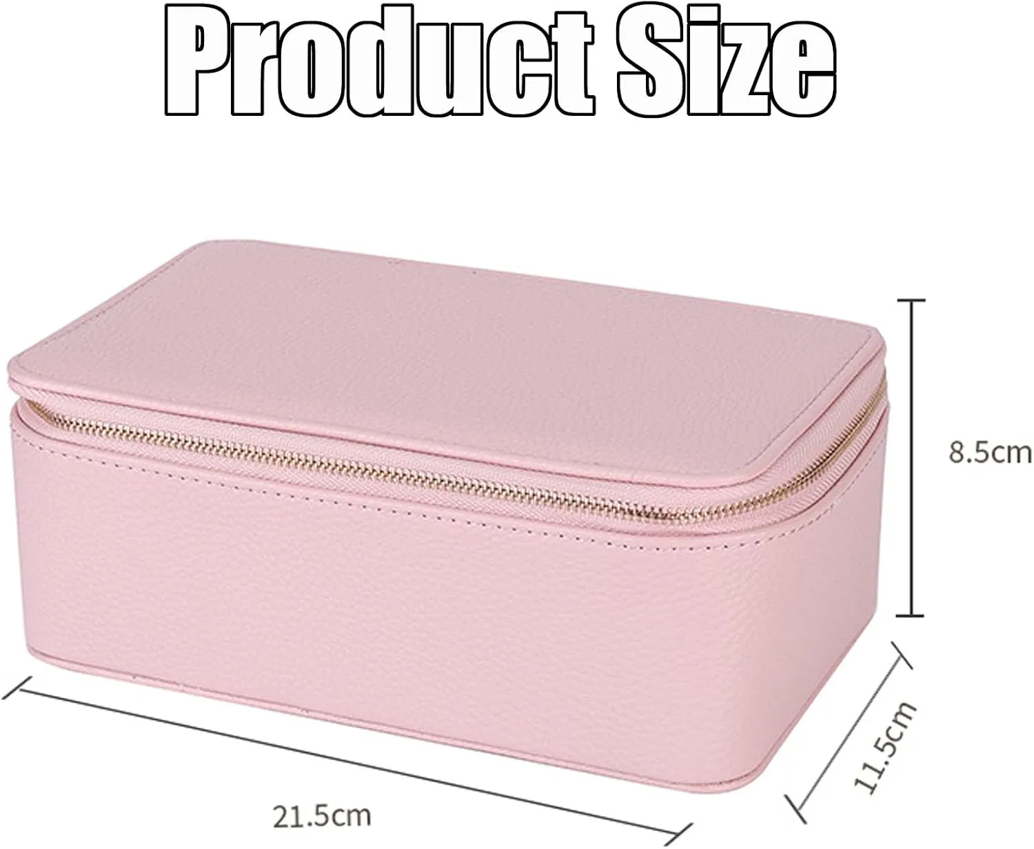 Box, Circulatne Travel Jewelry Box with Small Pouches, 2025 New Large Capacity Portable Waterproof PU Leather Bags(12 Pouches) for Earring, Necklace, Rings (Pink Green) convex notation Circulatne Jewelry 