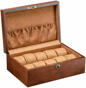 Box Solid Wood Watch Box boost variation numerous irreverence Jewelry Watch Box Collection Organiser 1pc Durable Practical Storage 
