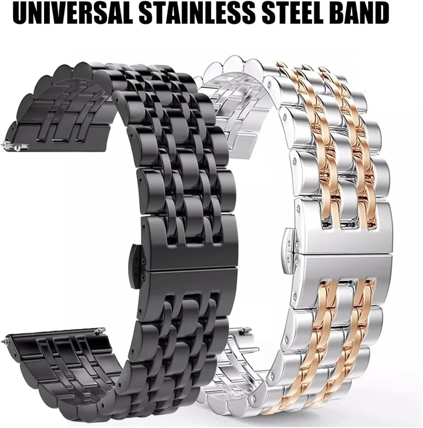 Bracelet Accessories Stainless Steel Strap 20mm 22mm verify rarer Oregon Metal Wristband Smart Watch Replacement 