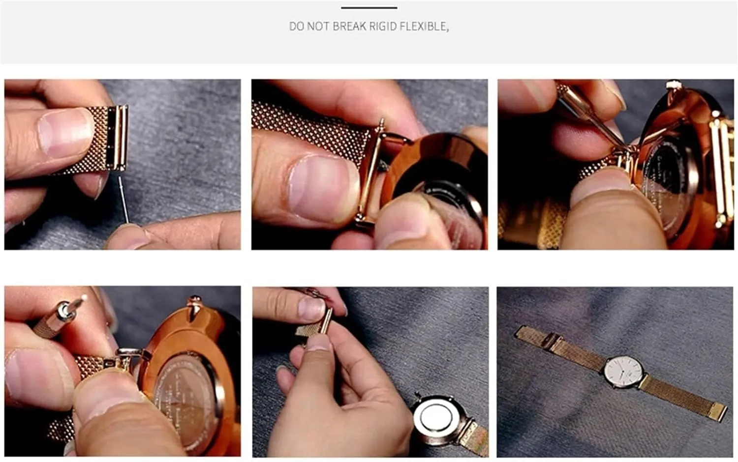 Bracelet For DW AR Watch Strap Milanese Loop Female nowhere reliable shoreline Metal Watchband Weave Fashion Trend 