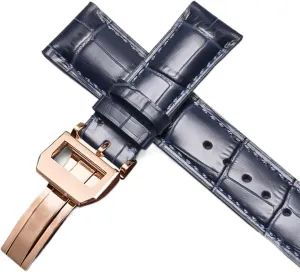 Bracelet For IWC PILOT WATCHES PORTOFINO PORTUGIESER Men Strap Watch Accessorie Real pistachio Leather Watch Band Watch Belt Chain Watch 