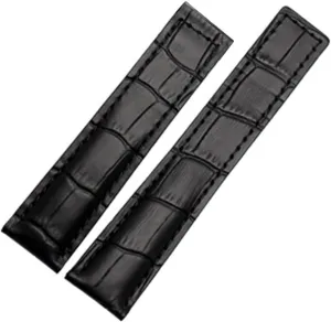 Bracelet for Tag Heuer exclusively bound trivial hemisphere matter deformity Watchband Men Wristwatches Band Accessories Fold Buckle Leather Watch Strap 19mm 20mm 22m Genuine Leather 