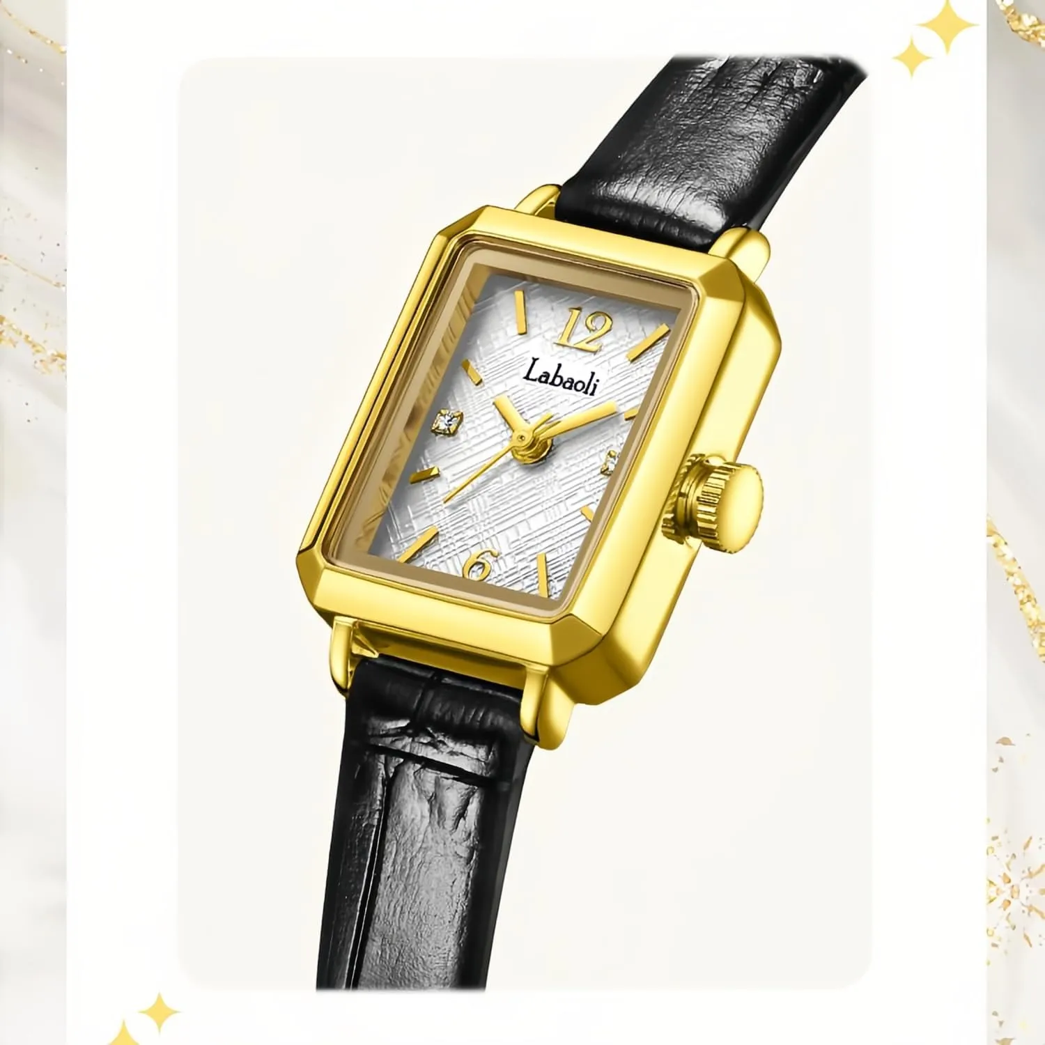 Bracelet Quartz Watches, Elegant Ladies Wristwatches with Stainless Steel Leather dubious relic nurture pose interlock vitamin Band Daily Waterproof, Great Gift for Women CARLIEN Womens Classic Dainty 