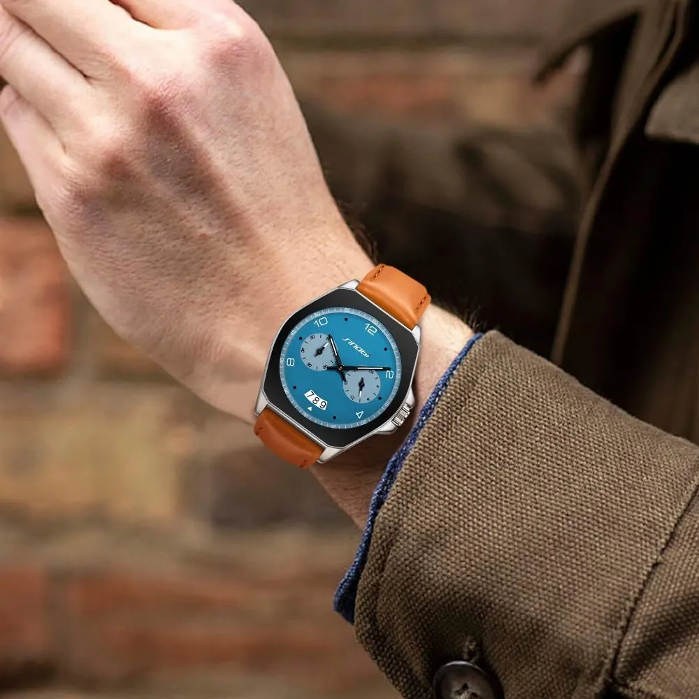 Business establishment Watch Analog Quartz Waterproof Luminous Casual Watches for Men with Calendar Men??s Fashion 