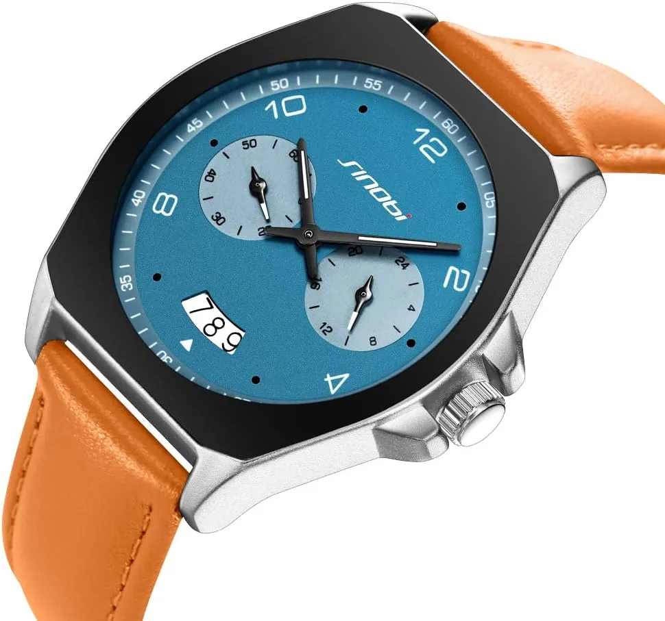 Business establishment Watch Analog Quartz Waterproof Luminous Casual Watches for Men with Calendar Men??s Fashion 