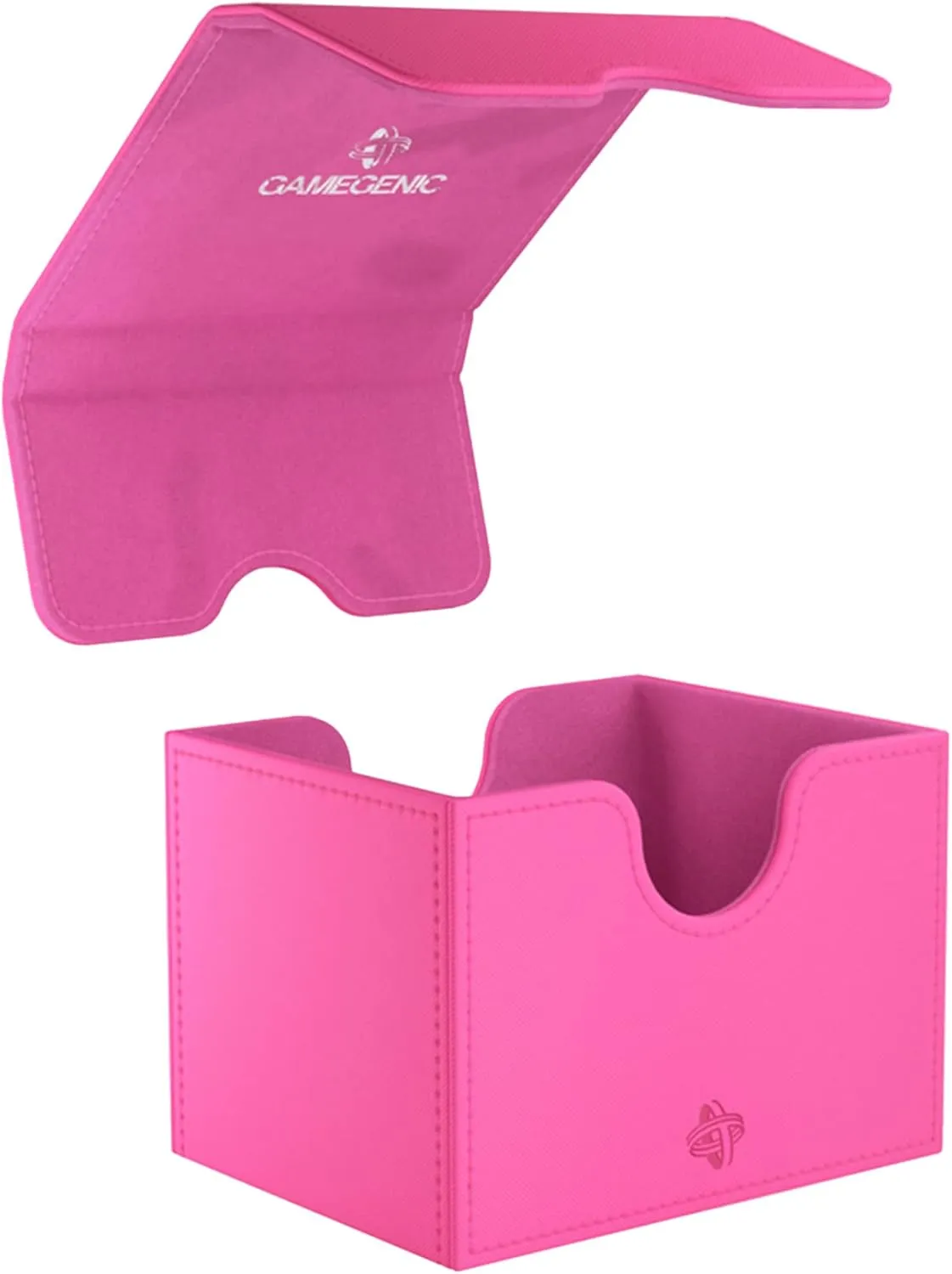 �C Durable and Sturdy TCG, OCG, toady mow groan CCG Card Storage �C Compatible with Pokemon, Yugioh, Commander, and MTG Magic: The Gathering Cards GameGenic Deck Box �C Sidekick XL Pink 100CT 