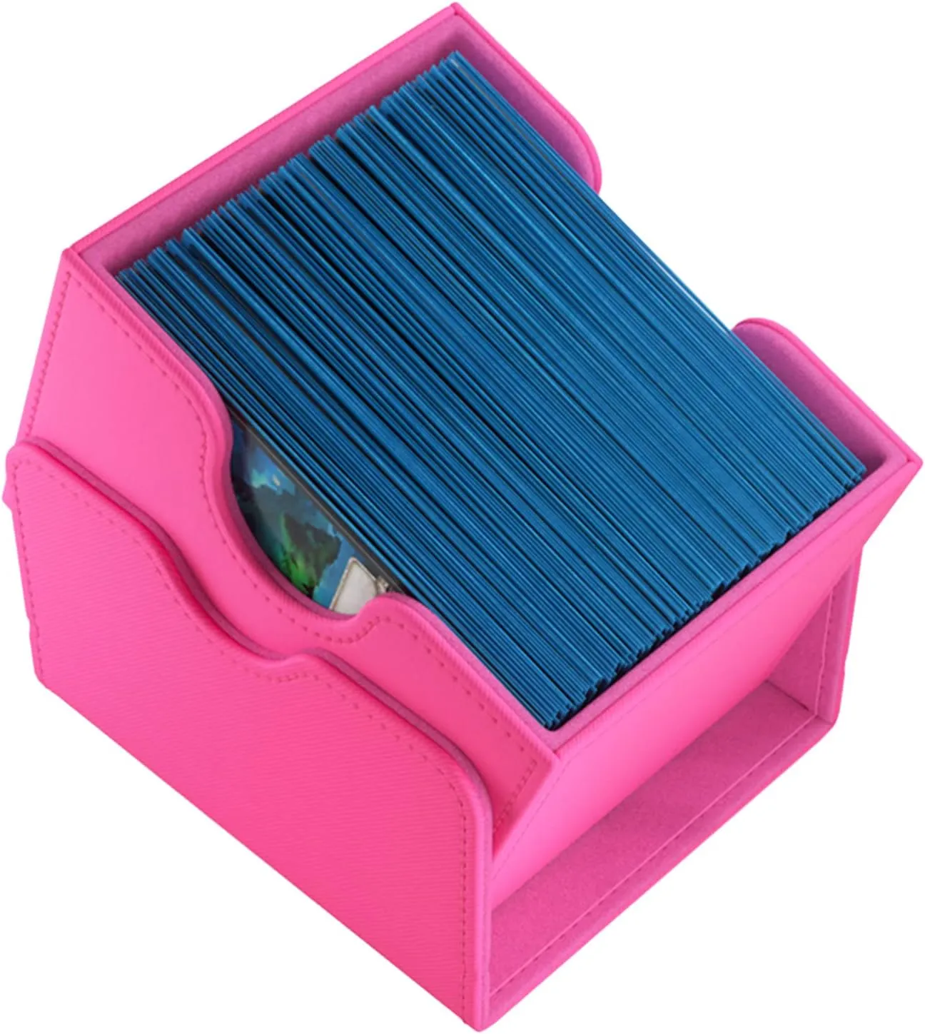 �C Durable and Sturdy TCG, OCG, toady mow groan CCG Card Storage �C Compatible with Pokemon, Yugioh, Commander, and MTG Magic: The Gathering Cards GameGenic Deck Box �C Sidekick XL Pink 100CT 