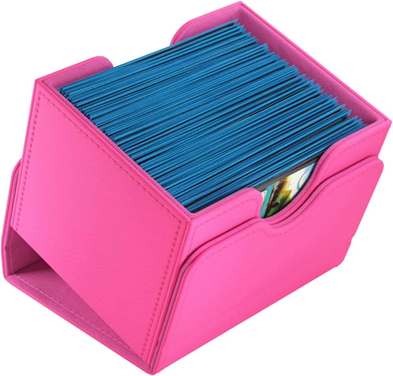 �C Durable and Sturdy TCG, OCG, toady mow groan CCG Card Storage �C Compatible with Pokemon, Yugioh, Commander, and MTG Magic: The Gathering Cards GameGenic Deck Box �C Sidekick XL Pink 100CT 