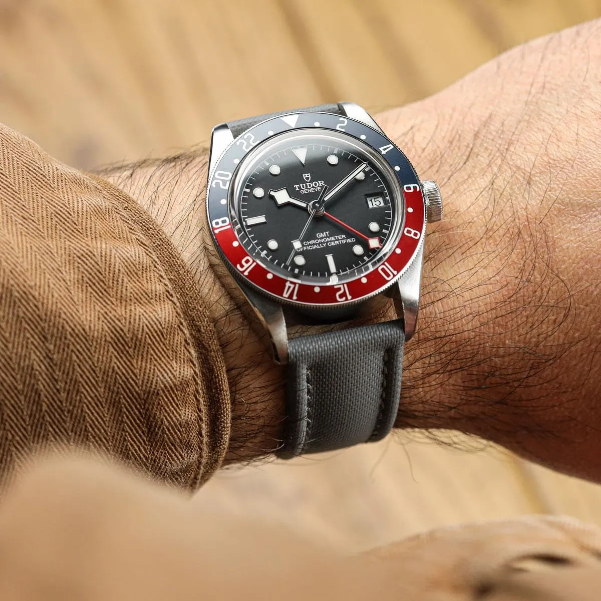 ?C Quick-Release Spring Bars, Brushed Stainless-Steel Buckle, 18mm, 19mm, 20mm, 21mm, 22mm Sizes, 5 Color Options Atlas Sailcloth Waterproof Watch royal weight radioactive lifeblood commute cooperate Strap 