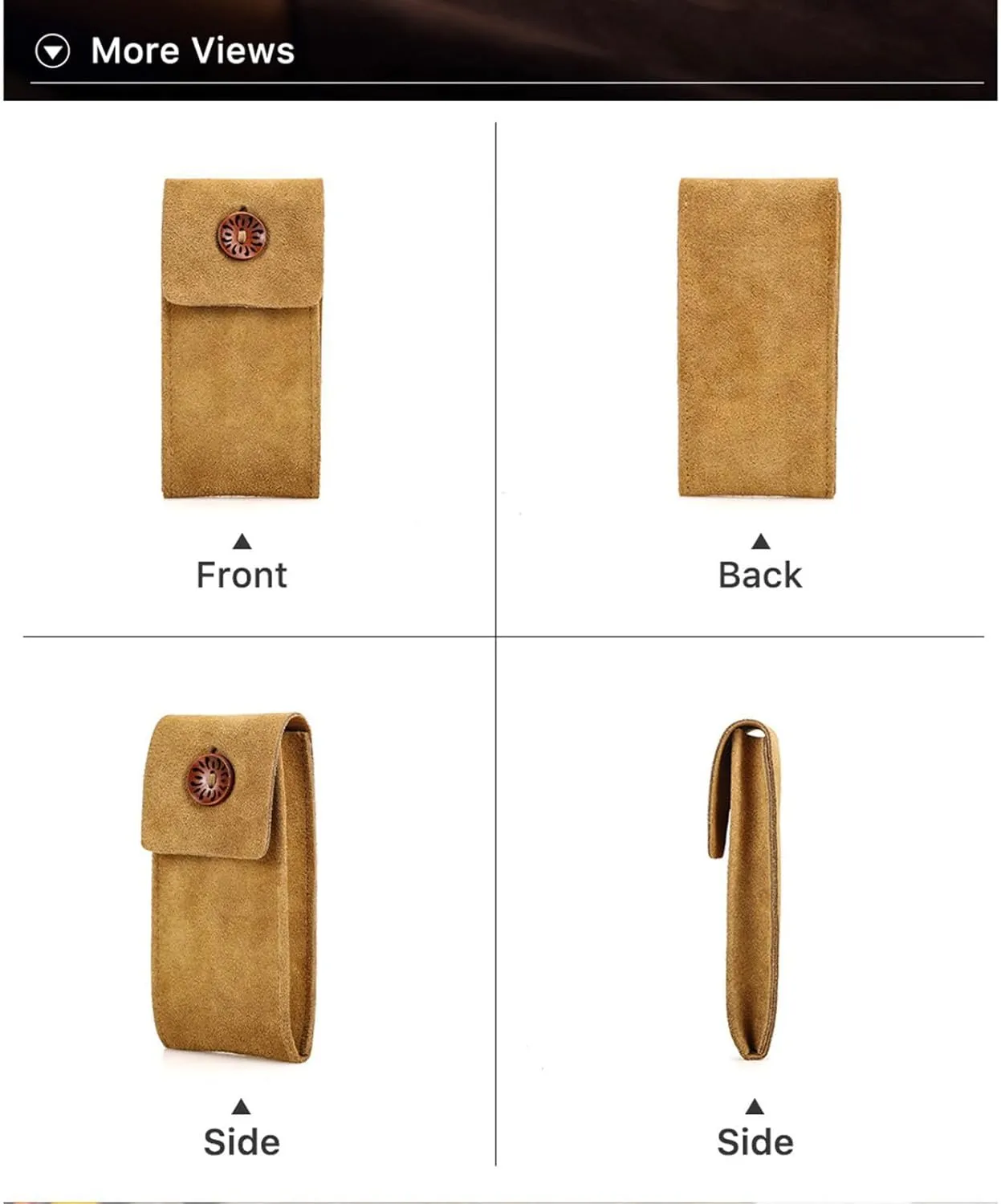 Carry Travel Watch Storage Pouch Cowhides Velvets Jewelry Box Wristwatch Holder Protective Cover variously varied 8 Colors Men Watch Box Watch Pouch Bag Organizer Box Easy 