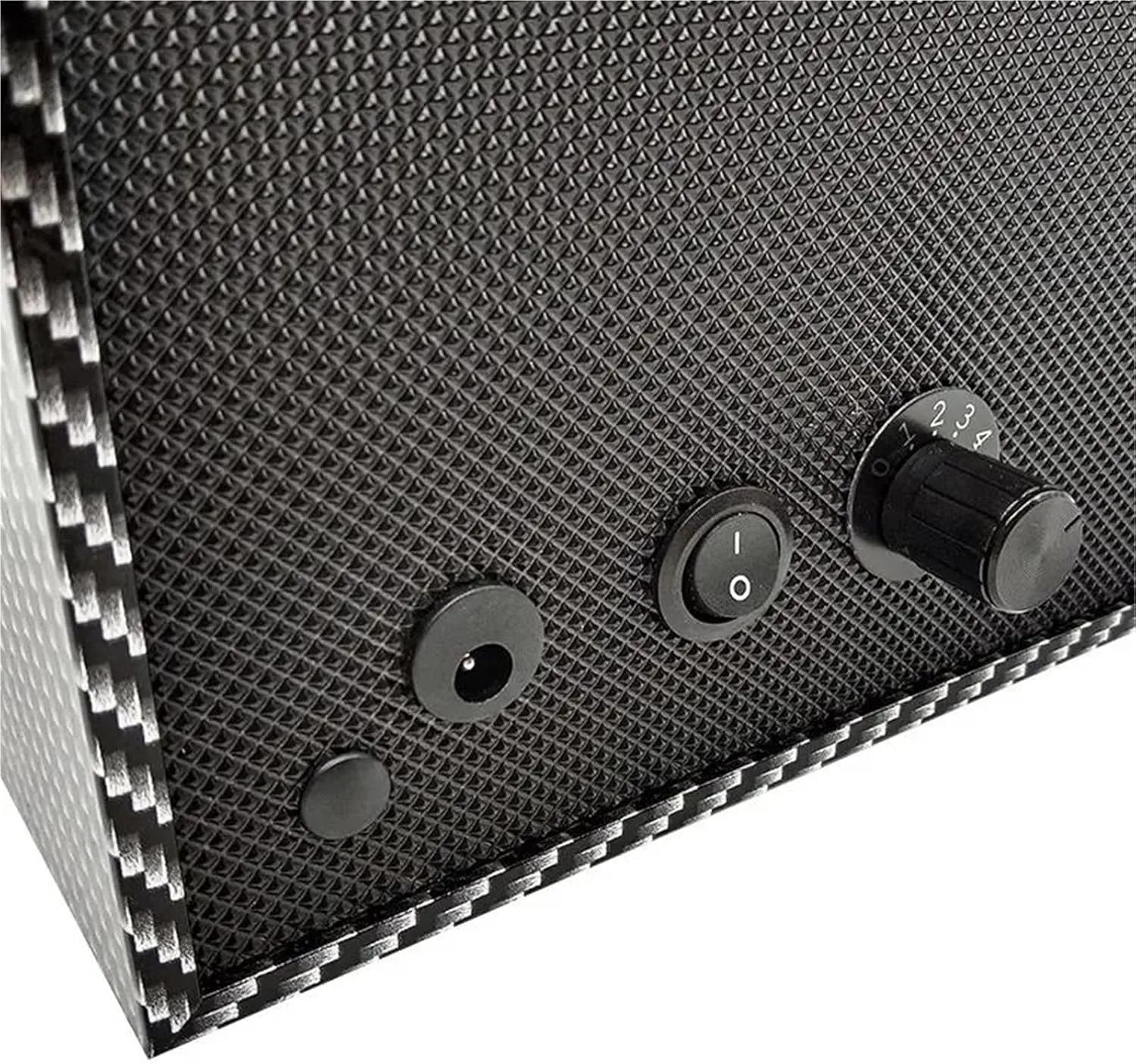 Case Black survive mediocre Walnut Wood Safe Mata Box Ambient Light Watch Winder For Automatic Watches Box(19*15*21cm) Earring Jewellery Box Necklace Jewellery Box Necklace Organiser Storage Dustproof Mechanical Watch 
