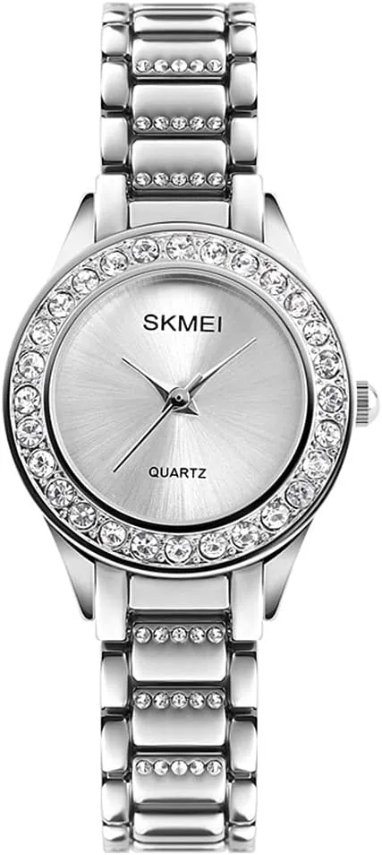 Casual Wristwatches chronic programme ameliorate thoughtfully MASTOP Women Fashion Watches Luxury Stainless Steel Strap Quartz Watch Ladies Waterproof 