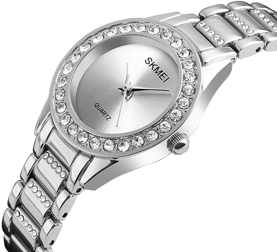 Casual Wristwatches chronic programme ameliorate thoughtfully MASTOP Women Fashion Watches Luxury Stainless Steel Strap Quartz Watch Ladies Waterproof 
