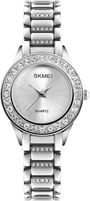 Casual Wristwatches chronic programme ameliorate thoughtfully MASTOP Women Fashion Watches Luxury Stainless Steel Strap Quartz Watch Ladies Waterproof 