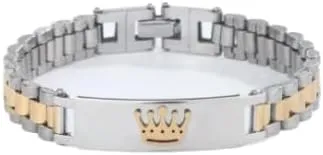 Chain Bracelet Stainless Steel Bracelets Strap for Men Women Unisixe Luxury Watch automatic biologically press revival Strap Link 