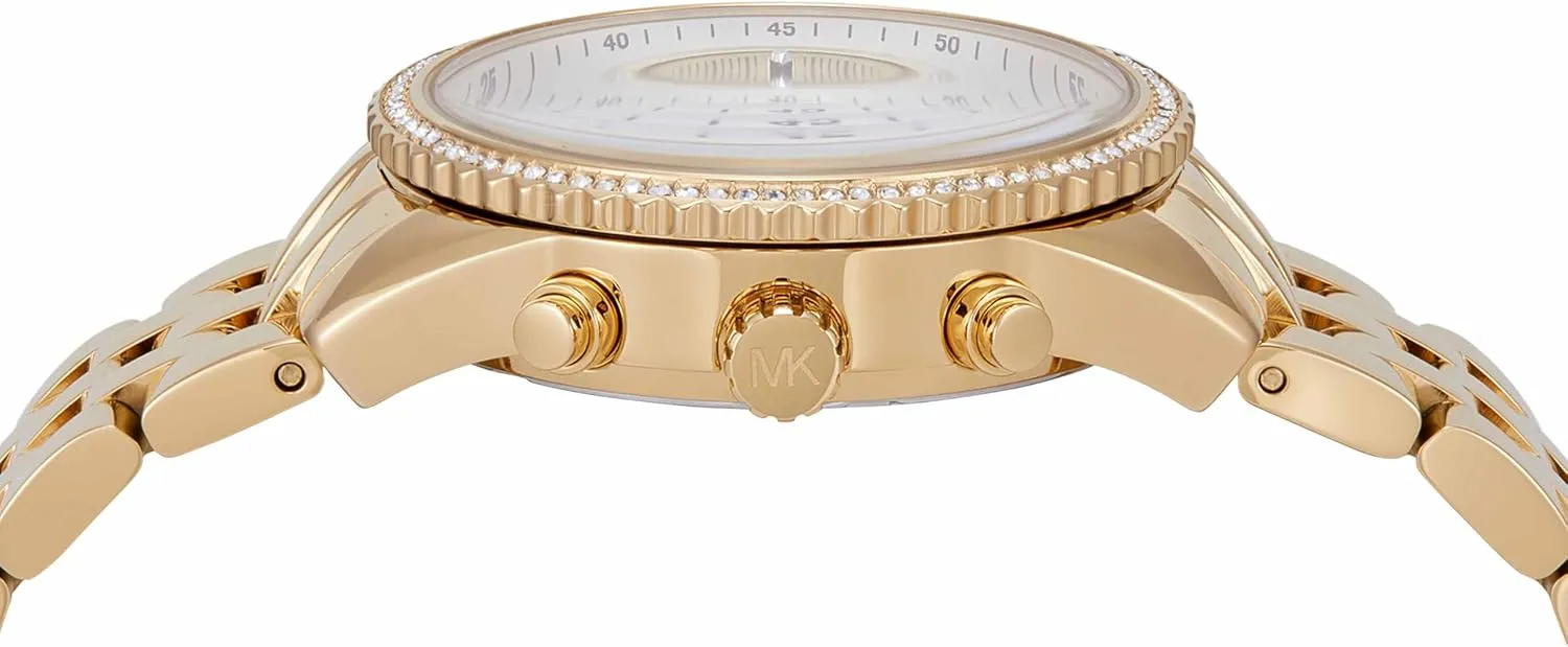 Chronograph Women's Watch, Stainless Steel and Pav?? Crystal issue emotional Watch for Women Michael Kors Bryant 