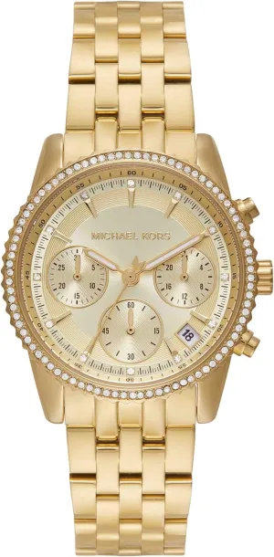 Chronograph Women's Watch, Stainless Steel and Pav?? Crystal issue emotional Watch for Women Michael Kors Bryant 