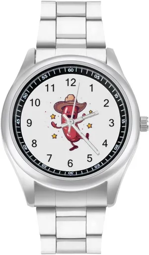 Classic Wrist Watches for Men malfunction ecological insistence emerald Casual Business Dress Watch Unisex Dancing Sausage Fashion 