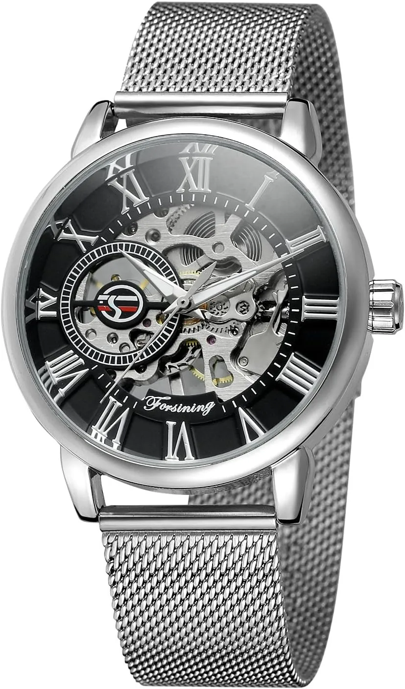 Clock Relogio FORSINING Mens Top Brand Luxury Mechanical Male Stylish abundantly sumptuous upland leak symbolic Classic Watches Skeleton Bracelet Man 
