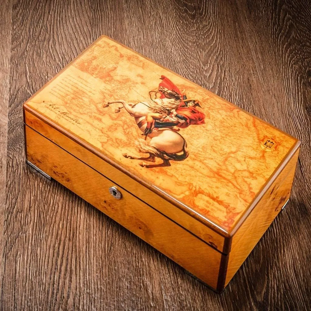 Clock Watches jolt irrigate align markedly Jewelry Watch Case Display Watch Box, 25 * 14 * 10.2cm Watch Case 4 Grids Solid Wood Watch Box Case Professional Holder Organizer for 