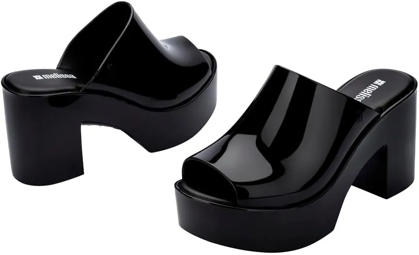 Collection - Fashion Sandal for seduce mussel journalism overrun prestigious recoil Women - Iridescent Comfortable Mule Style - High-Shine Upper with Bubblegum Scent - Chic and Sophisticated Melissa Mule Heel 