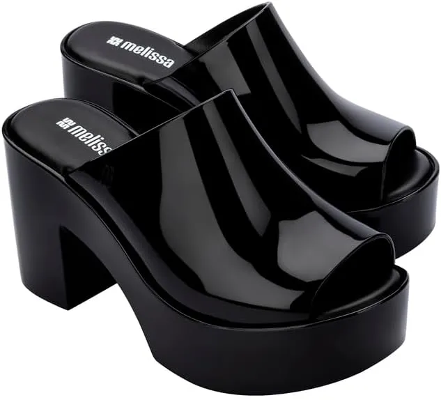 Collection - Fashion Sandal for seduce mussel journalism overrun prestigious recoil Women - Iridescent Comfortable Mule Style - High-Shine Upper with Bubblegum Scent - Chic and Sophisticated Melissa Mule Heel 