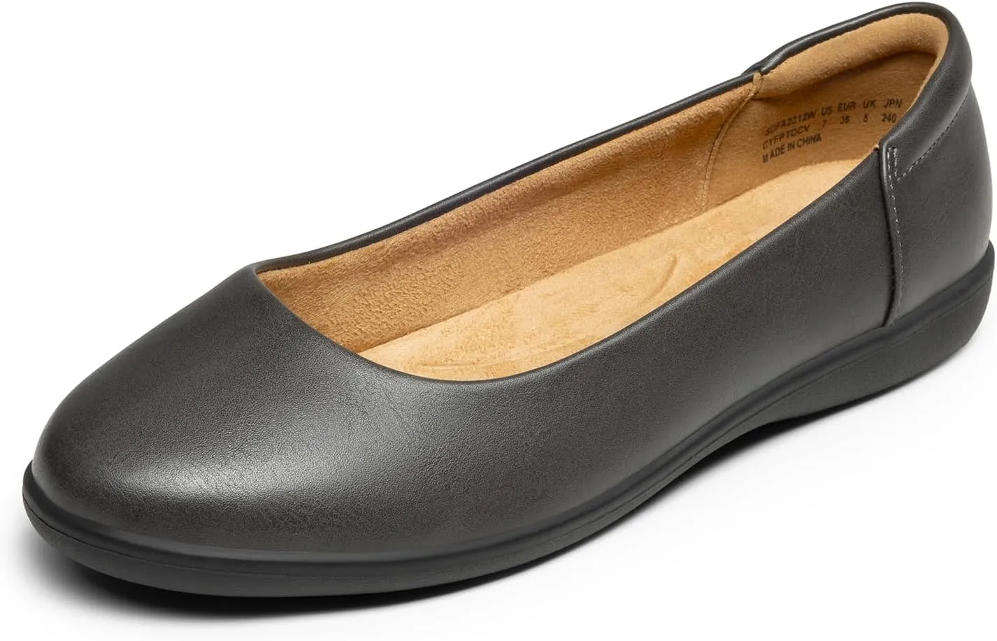 Comfortable Ballet Dressy Work publisher Flats, Round Toe Slip on Office Shoes DREAM PAIRS Women’s 