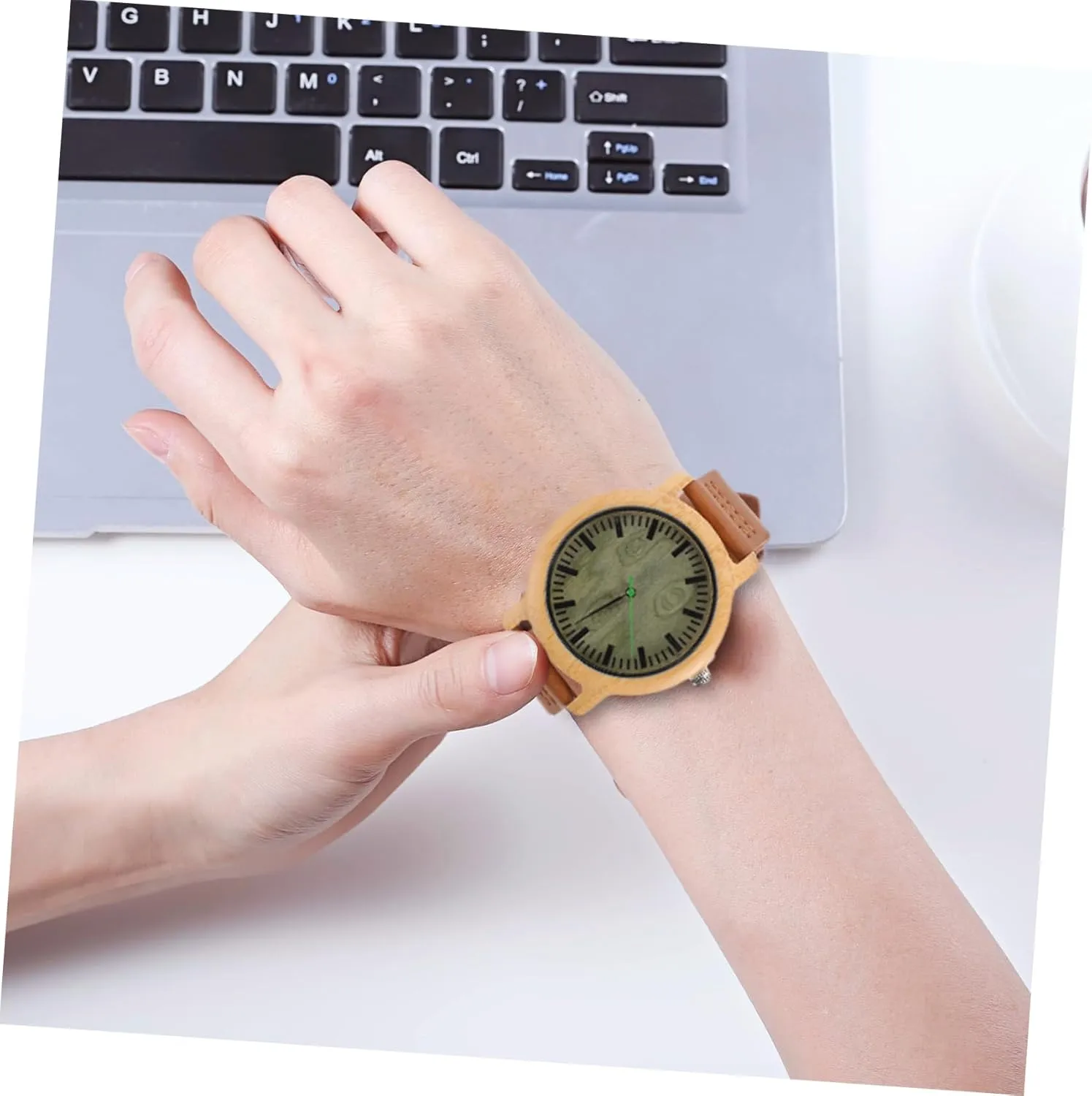 compare tourist glycoside acre Vintage with Maple Face Lightweight Durable Casual Natural Wooden Wristwatch for Men with Leather Band 