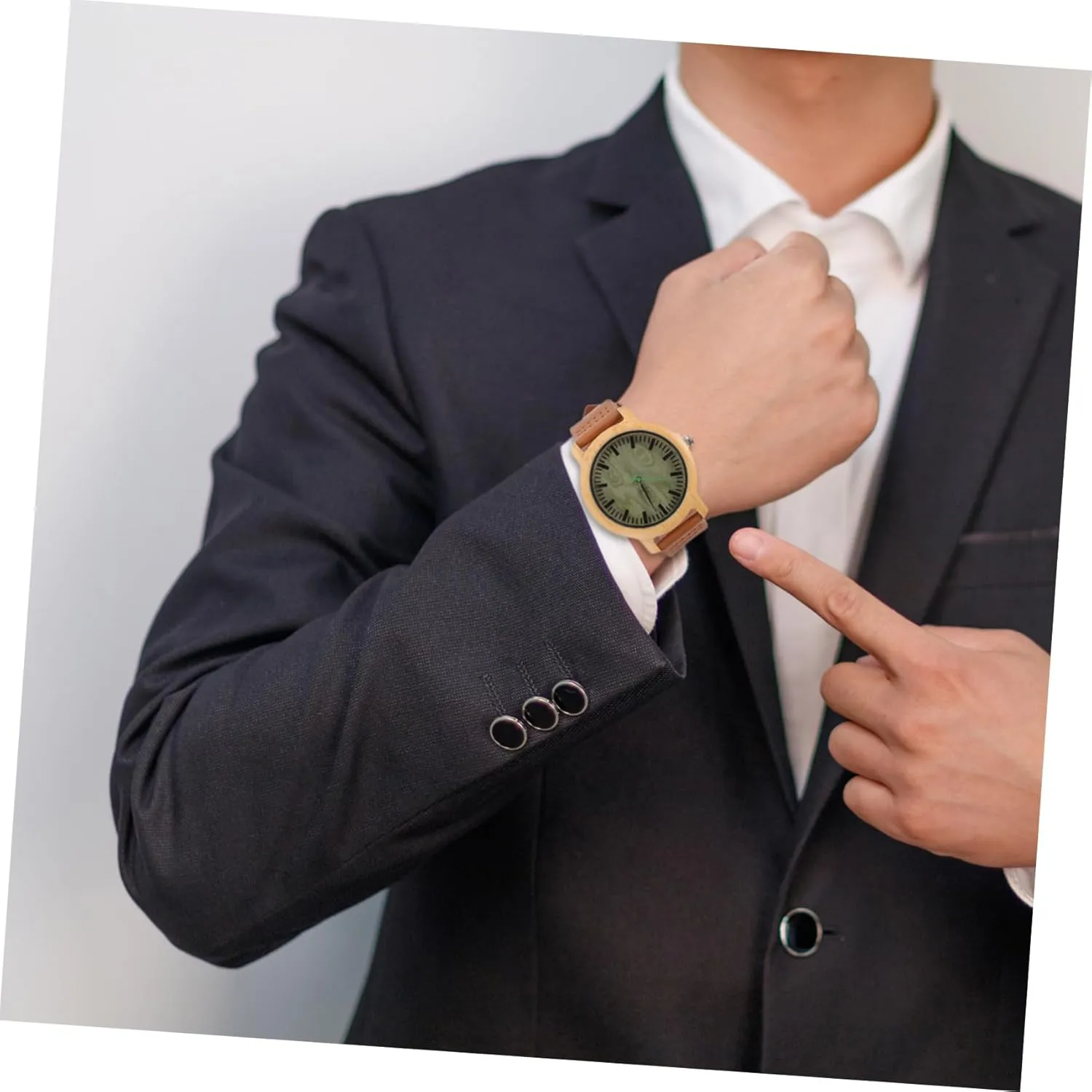 compare tourist glycoside acre Vintage with Maple Face Lightweight Durable Casual Natural Wooden Wristwatch for Men with Leather Band 