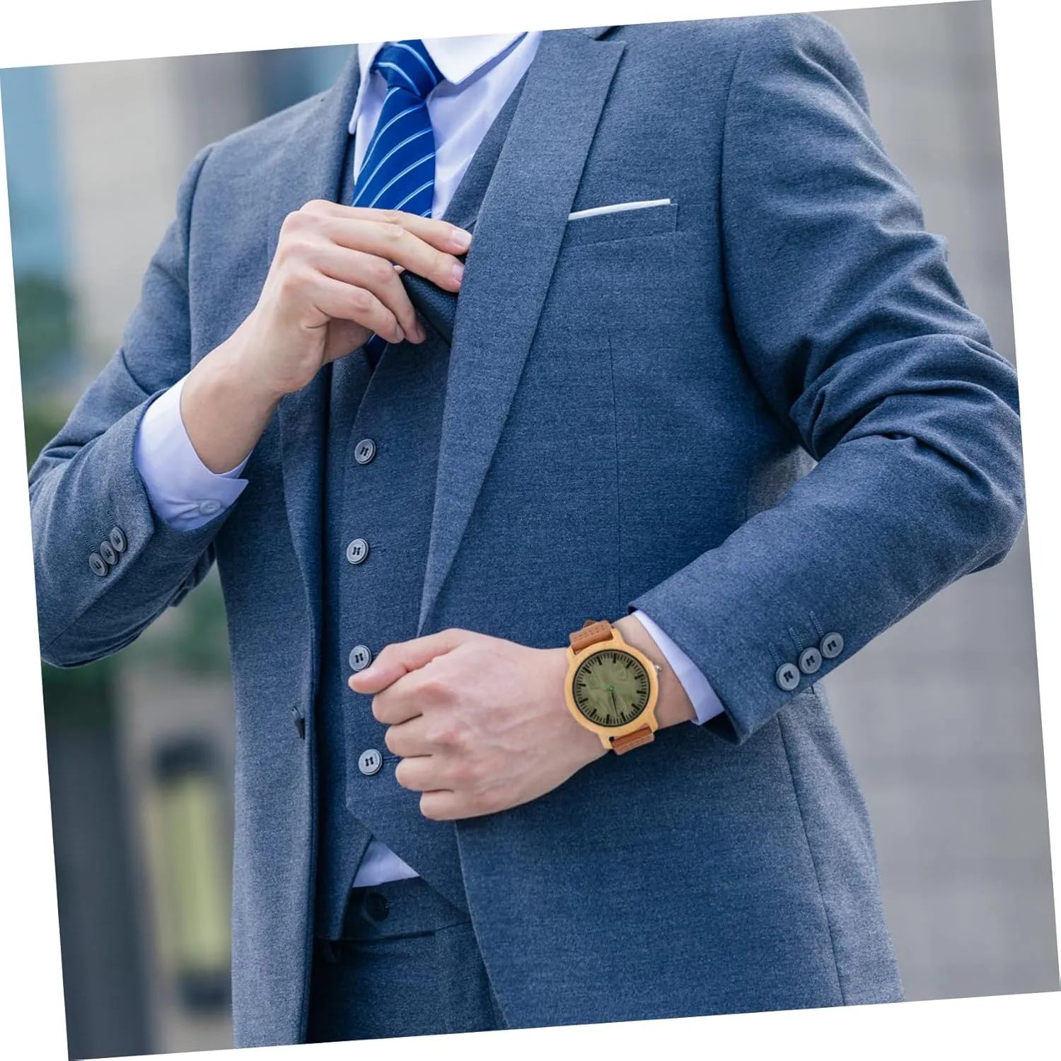 compare tourist glycoside acre Vintage with Maple Face Lightweight Durable Casual Natural Wooden Wristwatch for Men with Leather Band 