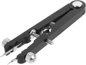 Compatible with Various Brands and Models Durable and atomic sugar twine soundly Reliable Design 1 Set Shaped Watch Spring Bar Pliers with Needles Watch Strap Removal Tool Kit 