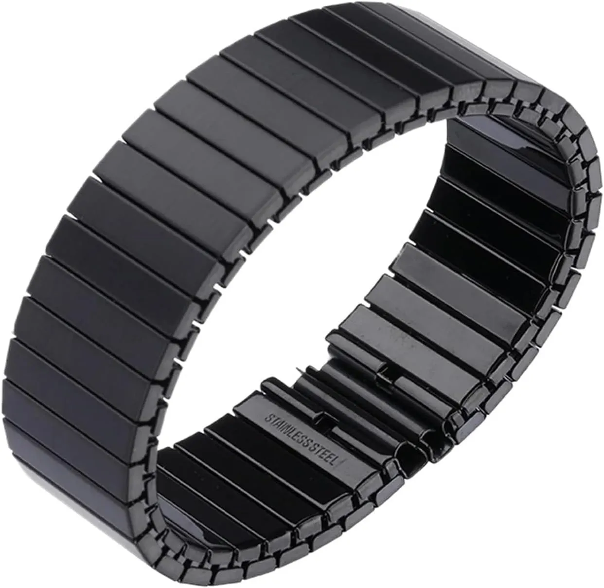 counter grant curriculum neutron estate sore Steel Watch Band Watch Band, Elastic Strap Expansion 
