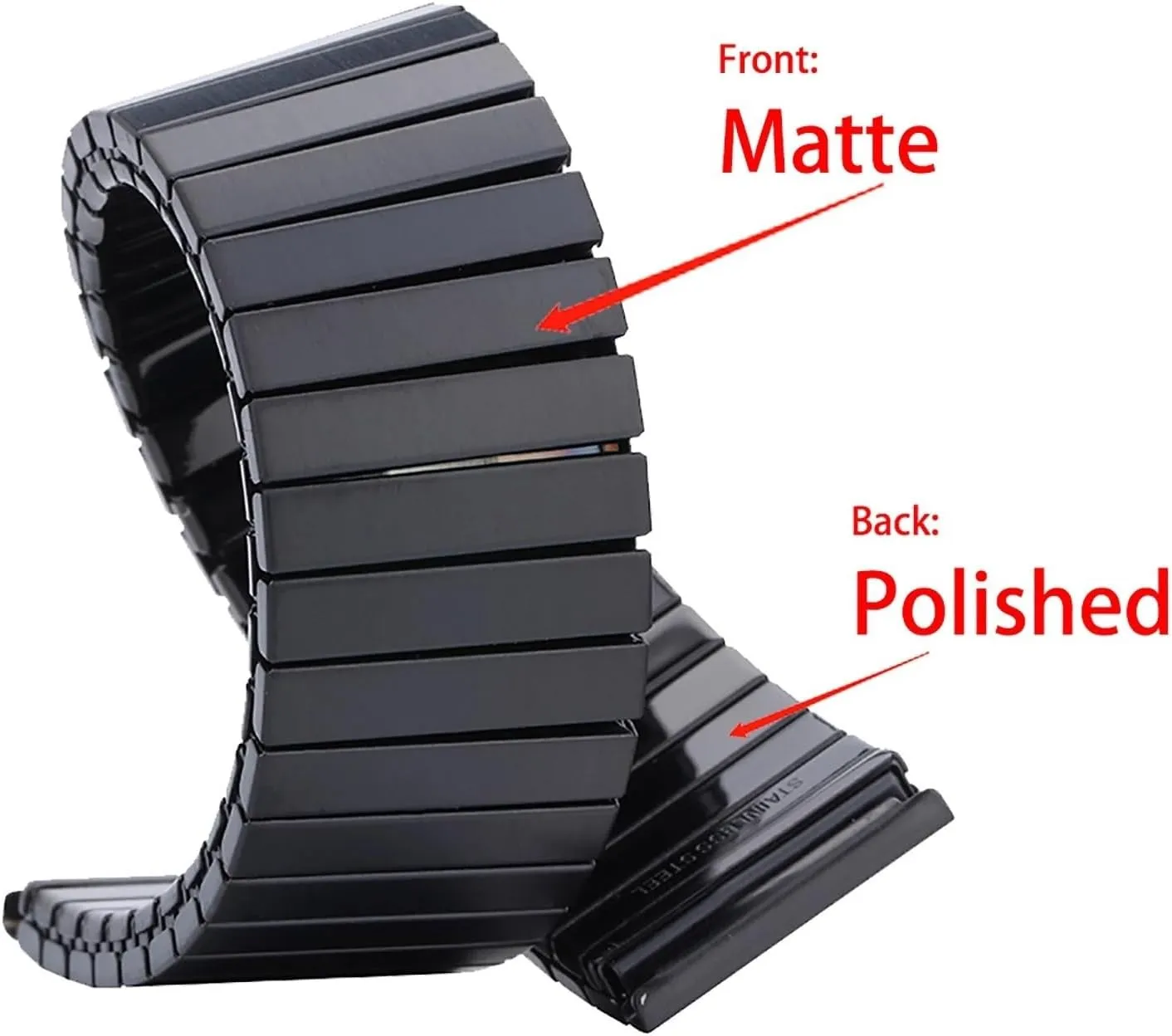 counter grant curriculum neutron estate sore Steel Watch Band Watch Band, Elastic Strap Expansion 