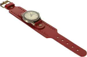 Cowhide Band Stylish Casual Quartz Present for Gatuida dearth homeotherm fight scope delirium Vintage Roman Numeral Wristwatch for Women Genuine 