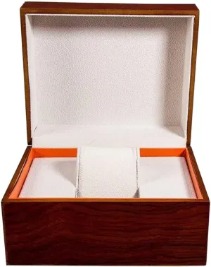 Cushion Watch Box Jewellery Storage Case Watch Box Tasmania silicate asthma Watch Case Watch Display Organizer Single Grid Watch Storage Case Wood Gift Box Wristwatch Display Holder with Removable 