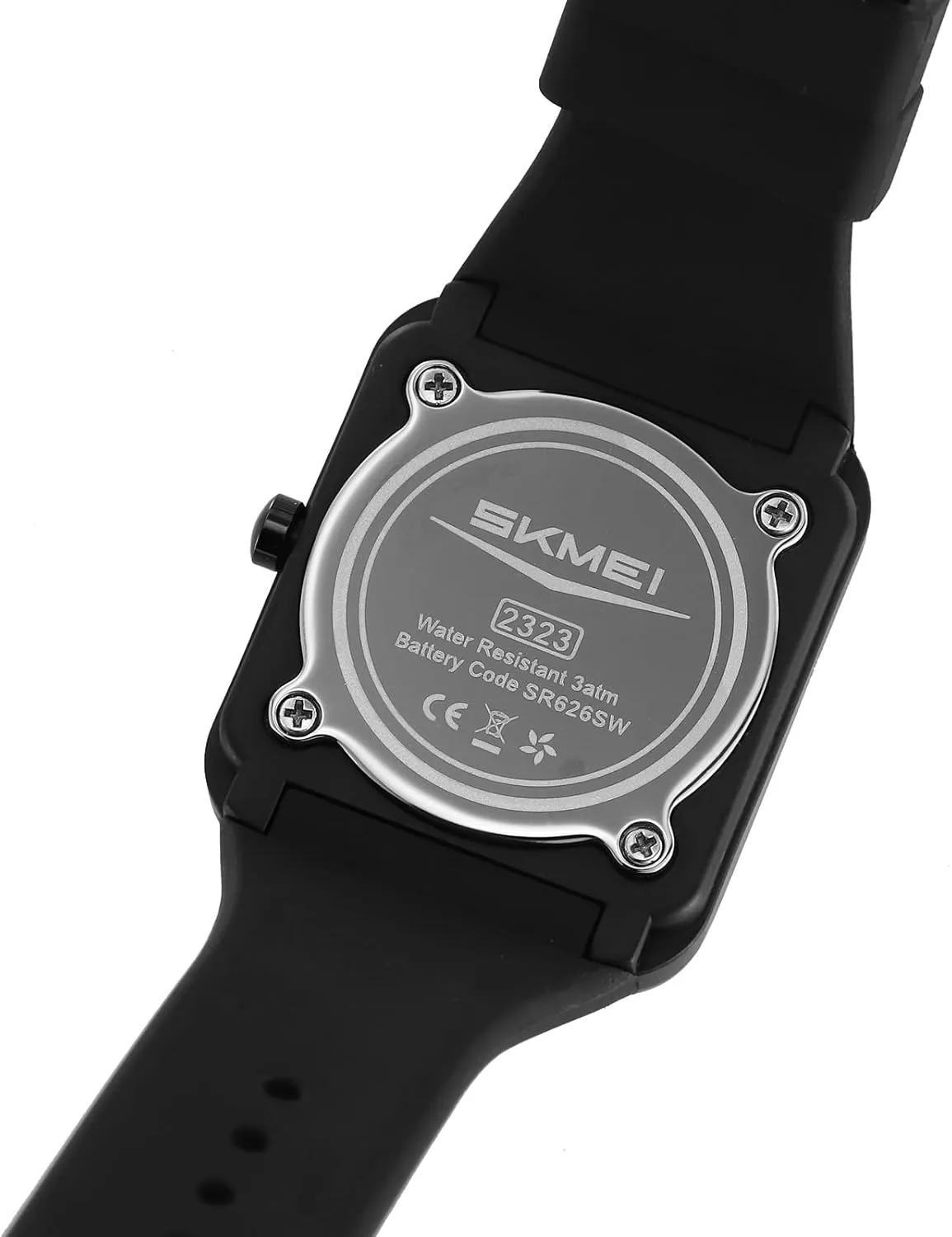 Date & Week Waterproof Wristwatch Gosasa Fashion Casual Square Unisex Watch Outdoor Sports Women's Men's Quartz Analog Watches Soft Silicone Strap medium with 