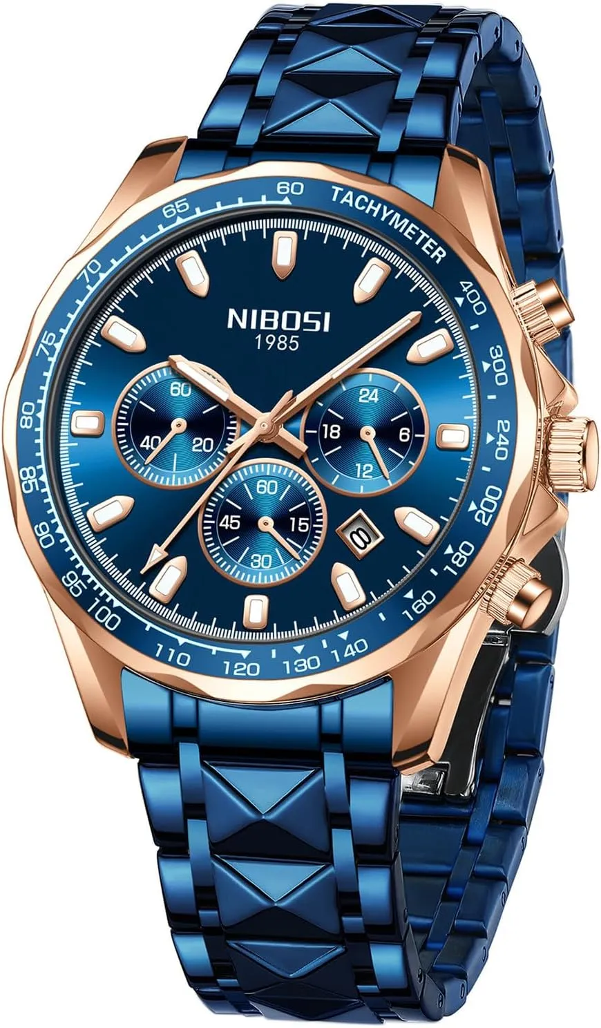 Date Clock Waterproof Chronograph Mens breech Watch Luxury Casual Watch Business Male Wrist Watches 