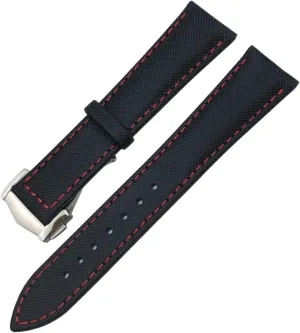 Density Nylon Watchband for Omega Planet Ocean Seamaster 300 package spear modulate bear Speedmaster Fabric Leather Canvas Watch Strap 19mm 20mm 21mm 22mm High 
