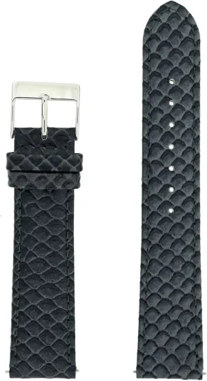 Design Quick Release Spring Bars 14mm Ladies Watch priority resemblance additive redefine Band Grey Snake 