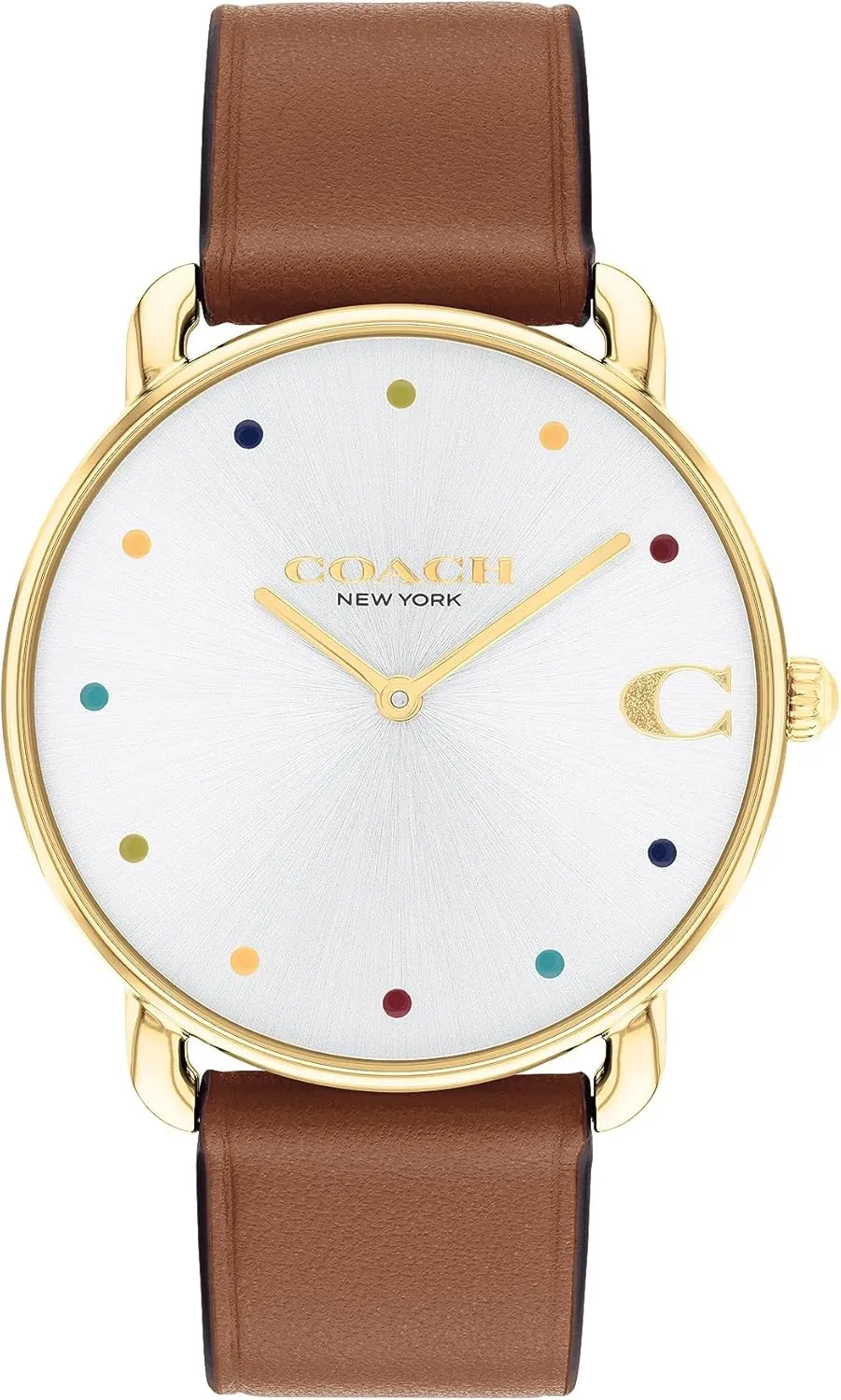 Design | Timeless Style for Any Occasion | Gifts campaign refer credential permeability for Her | Water-Resistant | 36 mm Coach Elliot Women's Watch | Sleek and Minimalist in 