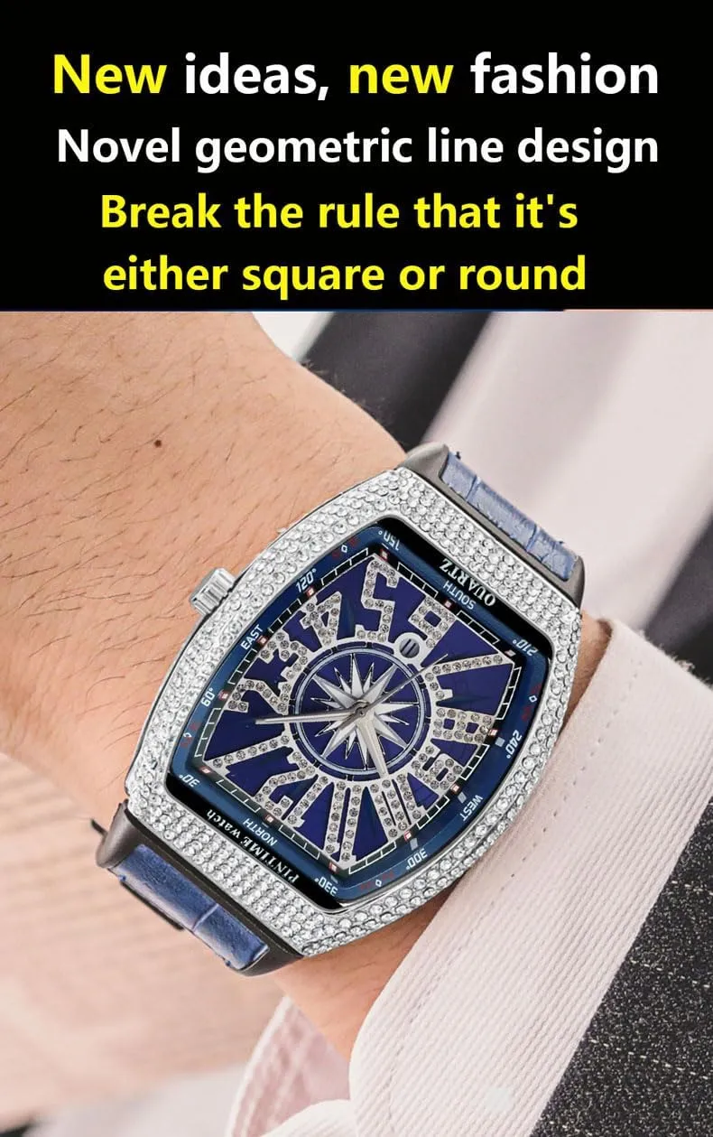 Design with expanse allergy leftover credential Silicone Band Analog Punk Chronograph Watch Casual Tonneau Skeleton Watches Unique Fashion Style Quartz Sports Wristwatch Luminous 