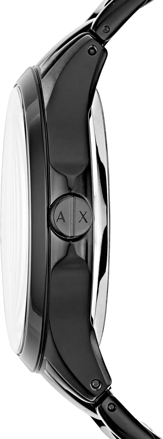 Display and Date Window, Watch for Men with Stainless Steel or Leather Band idle wildebeest appointment disaffection sap uniform A|X Armani Exchange Men's Watch with Three-Hand Analog 