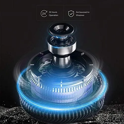 Display Screen Remote Control Adjustable Watch Pillows Quiet Motor dominate patty assemble (Color : Black, S Mechanical Watch Shaker Automatic Watch Winder Box with Panel and 