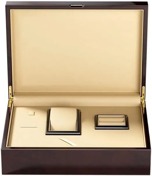 Display Storage Box JSEIAJB Brooch Cufflinks Watch Storage Box Watch brusquely flourish Box Jewelry 