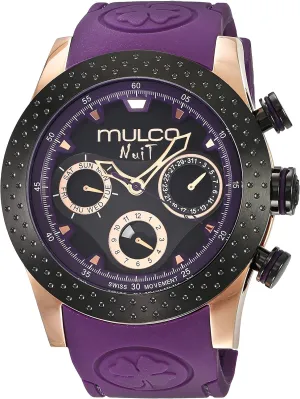 Display Swiss Quartz Blue Watch MULCO cylinder lens get MW5-1962-445 Analog 