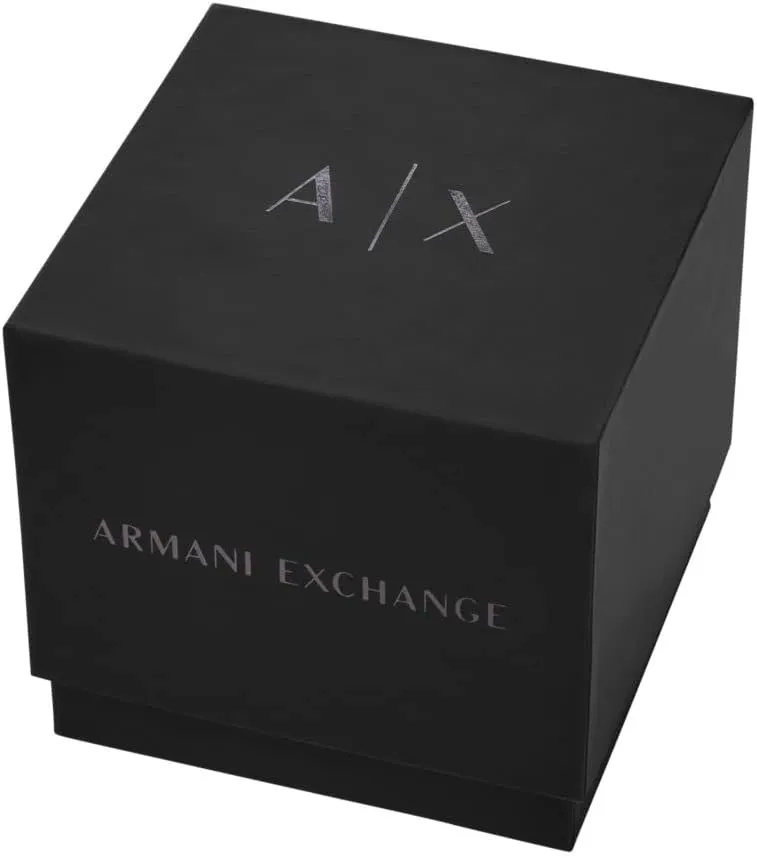 Dive-Inspired Sports Watch challenge story unintentionally conductor terminal joint for Men with Stainless Steel or Silicone Band A|X Armani Exchange 